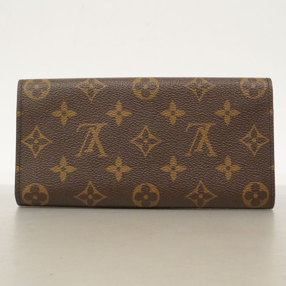 Louis Vuitton Trifold Wallet Monogram Portefeuille Josephine Rouge — view 9