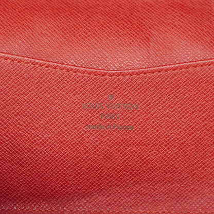 Louis Vuitton Trifold Wallet Monogram Portefeuille Josephine Rouge — view 5