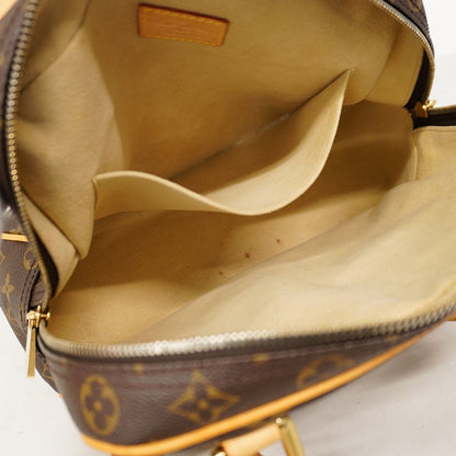 Louis Vuitton Handbag Monogram Manhattan PM Brown — view 4