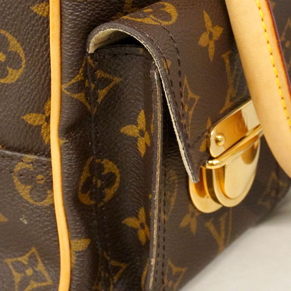 Louis Vuitton Handbag Monogram Manhattan PM Brown — view 7