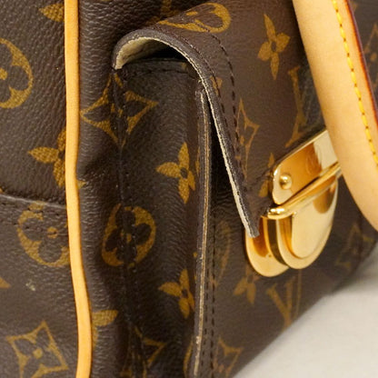 Louis Vuitton Handbag Monogram Manhattan PM Brown — view 7