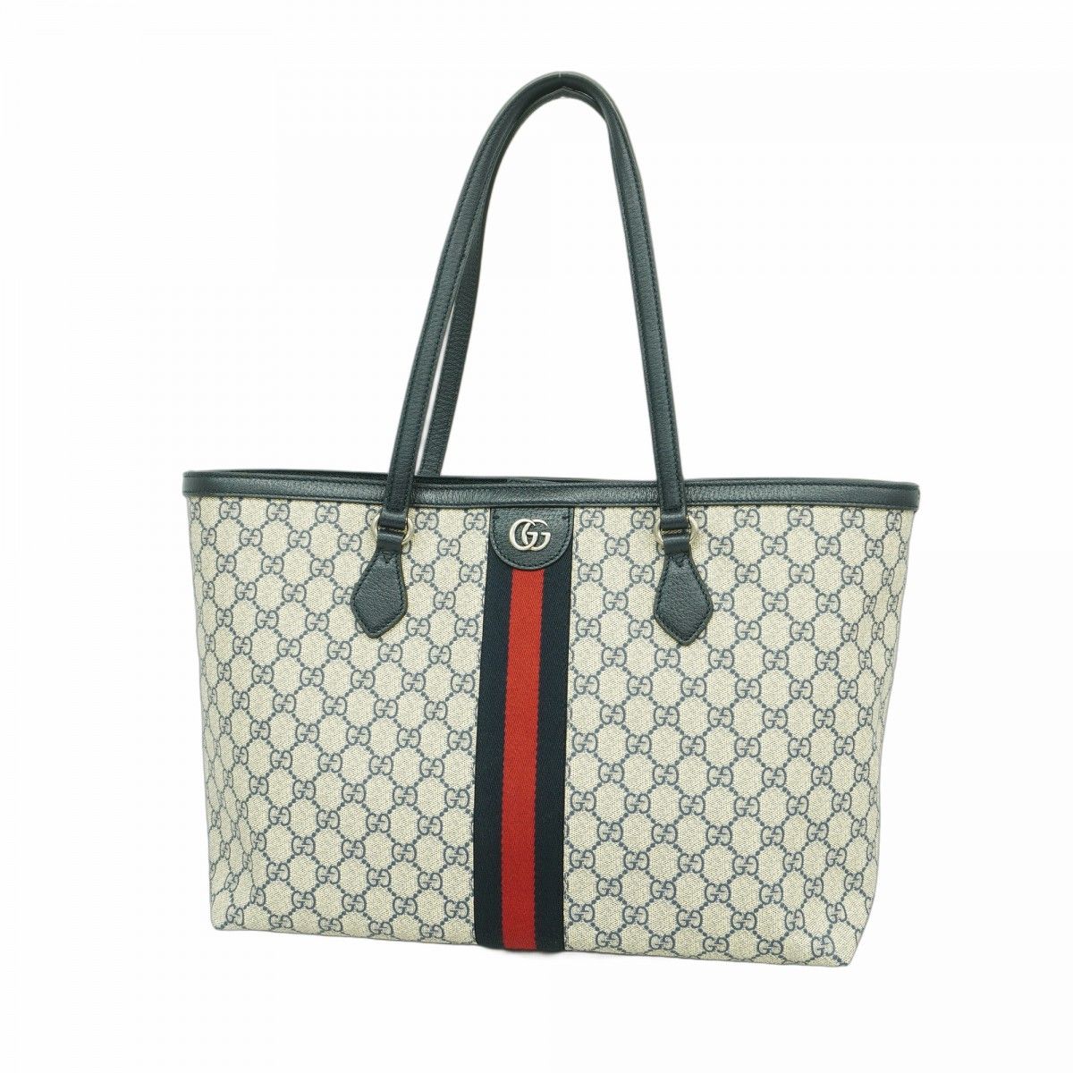 Gucci Tote Ophidia Navy Silver