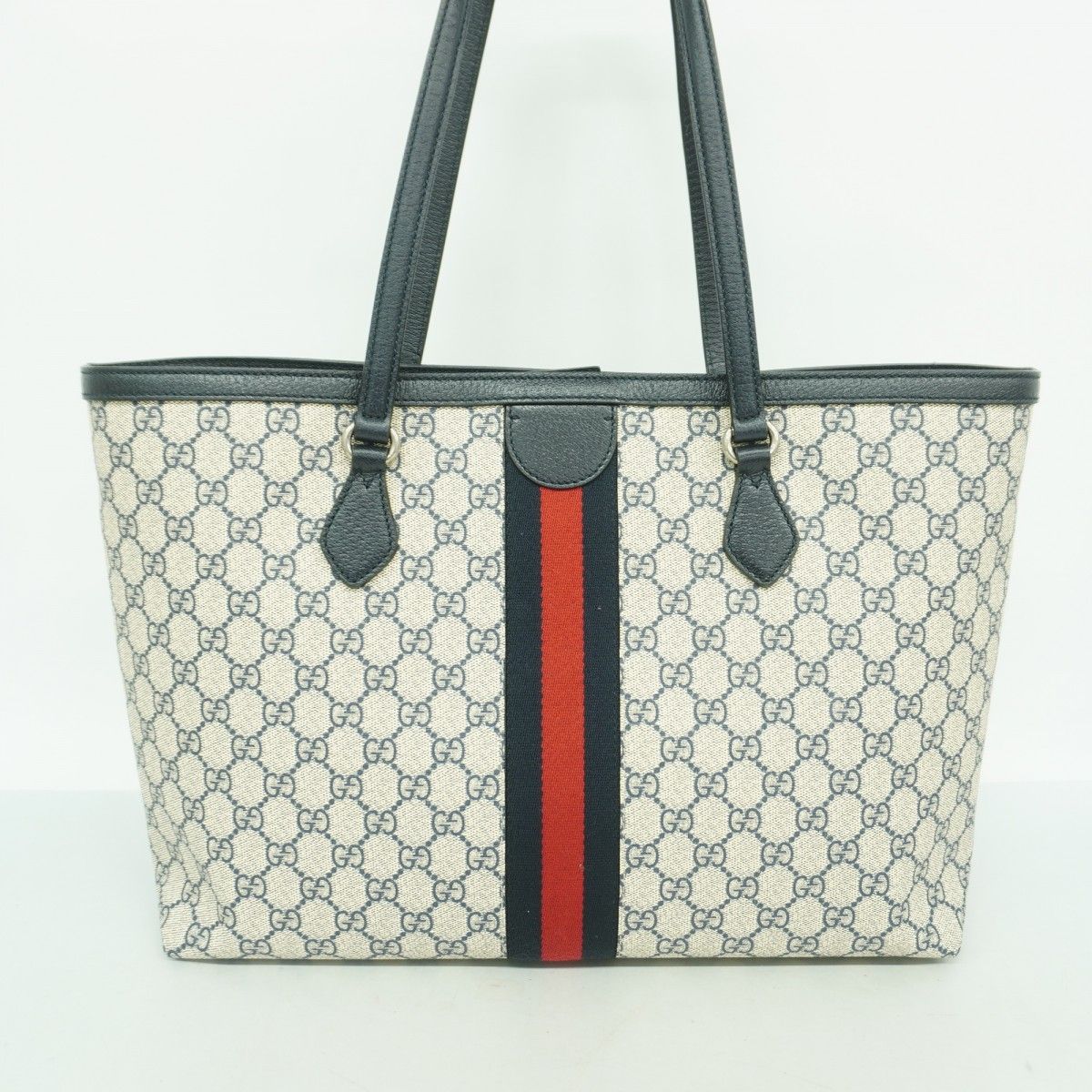 Gucci Tote Ophidia Navy Silver — view 9