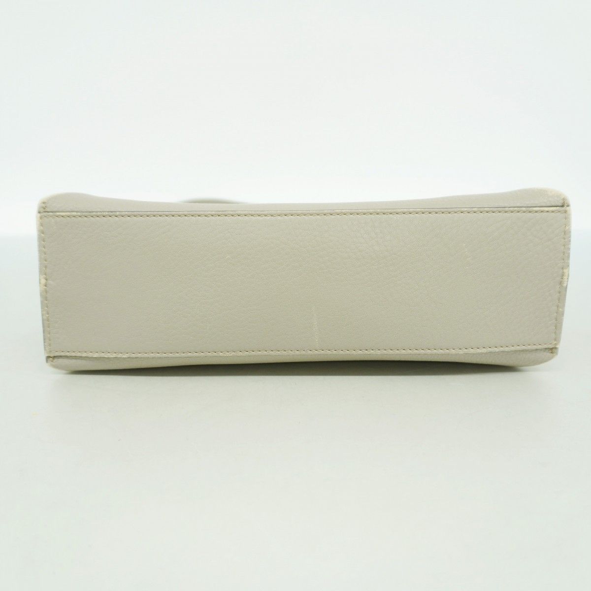 Gucci Handbag Bamboo Daily Leather Gray Silver 2-Way — view 3