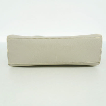 Gucci Handbag Bamboo Daily Leather Gray Silver 2-Way — view 3