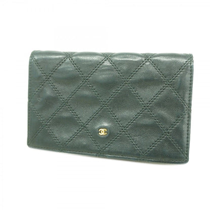 Chanel Coin Case Bicolor Leather Black Gold