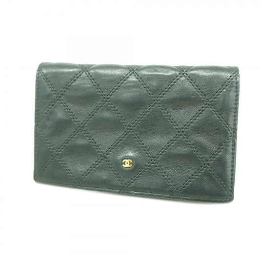 Chanel Coin Case Bicolor Leather Black Gold