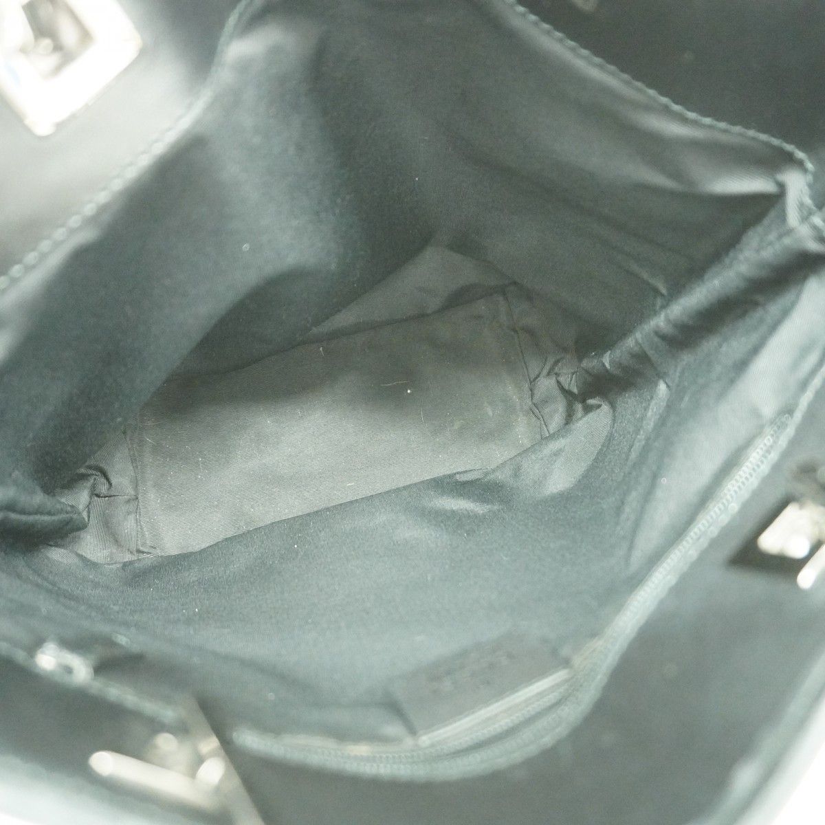 Gucci Tote Denim Gray Black Silver — view 4