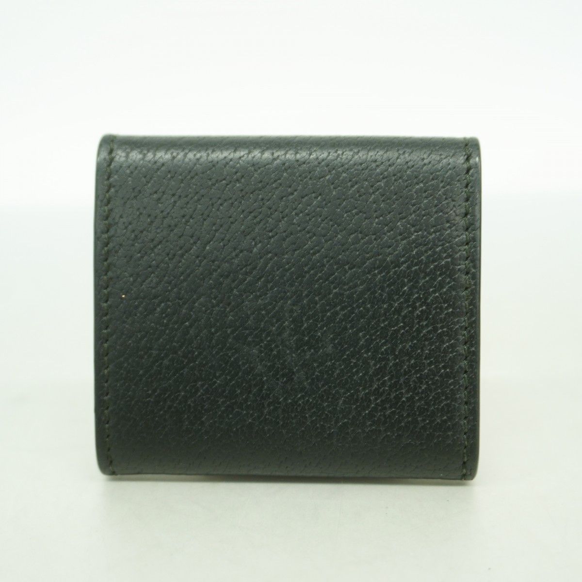 Gucci Coin Case GG Marmont Leather Black Gold — view 8