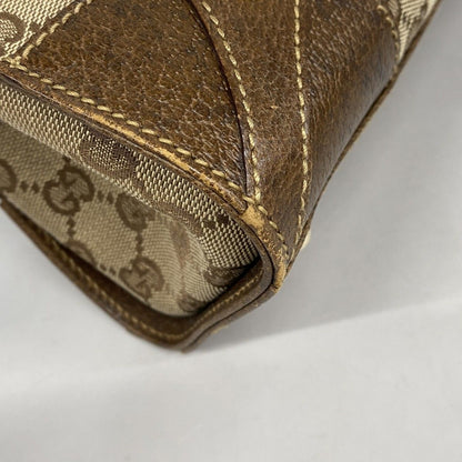 Gucci Handbag GG Canvas Beige Champagne Gold — view 6
