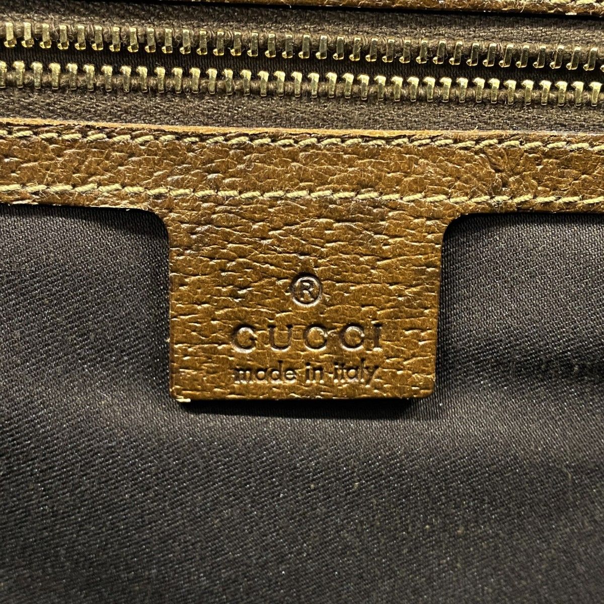 Gucci Handbag GG Canvas Beige Champagne Gold — view 5