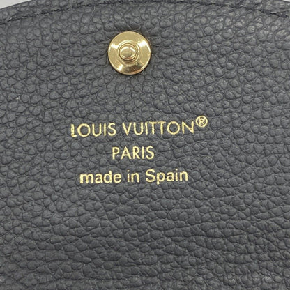Louis Vuitton Card Case Monogram Empreinte Porte-Monnaie Rosalie Noir — view 4