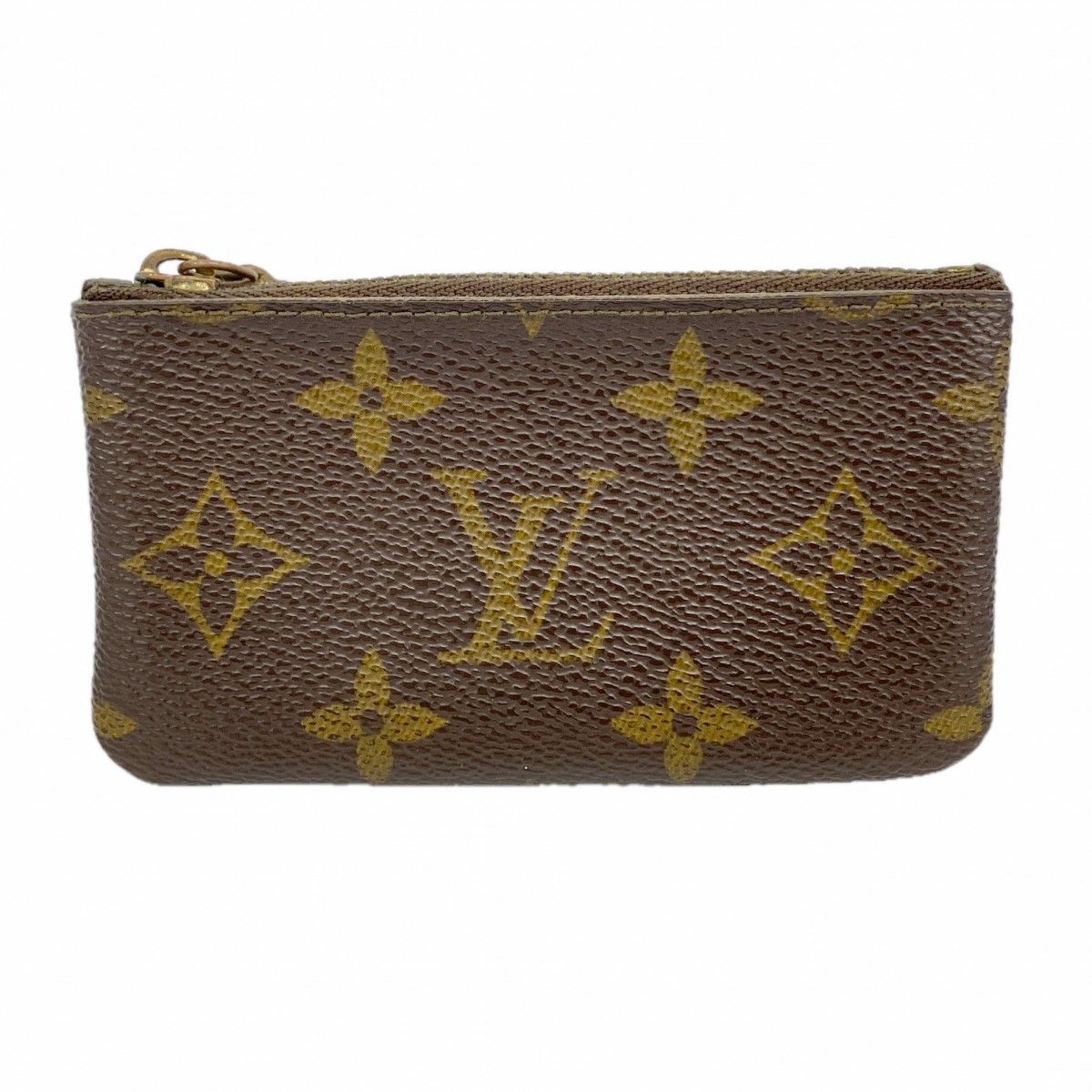 Louis Vuitton Coin Case Monogram Pochette Cles Brown