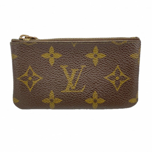 Louis Vuitton Coin Case Monogram Pochette Cles Brown
