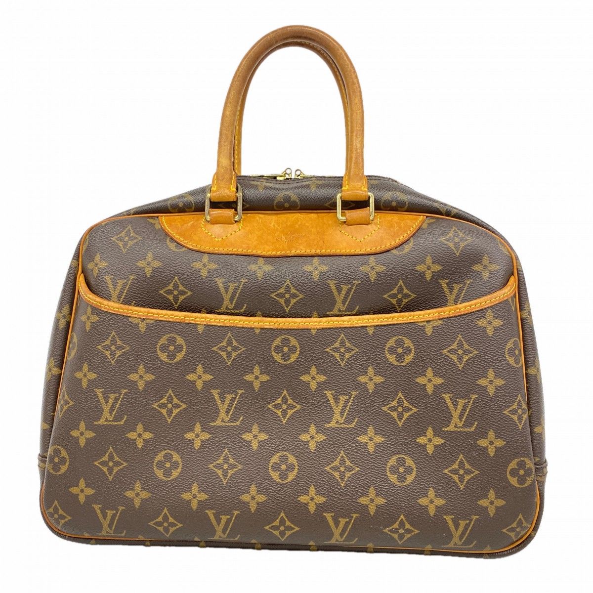Louis Vuitton Handbag Monogram Deauville Brown