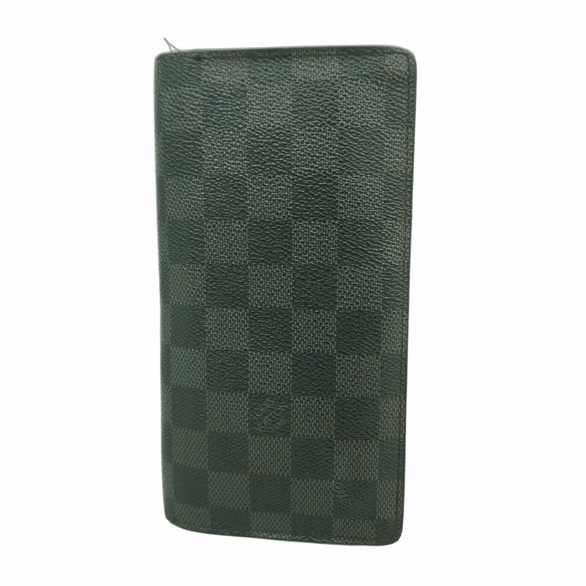 Louis Vuitton Wallet Damier Graphite Portefeuille Brazza Black Gray