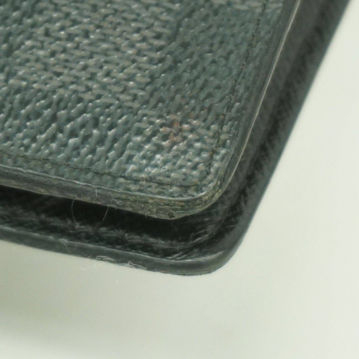 Louis Vuitton Wallet Damier Graphite Portefeuille Brazza Black Gray — view 7