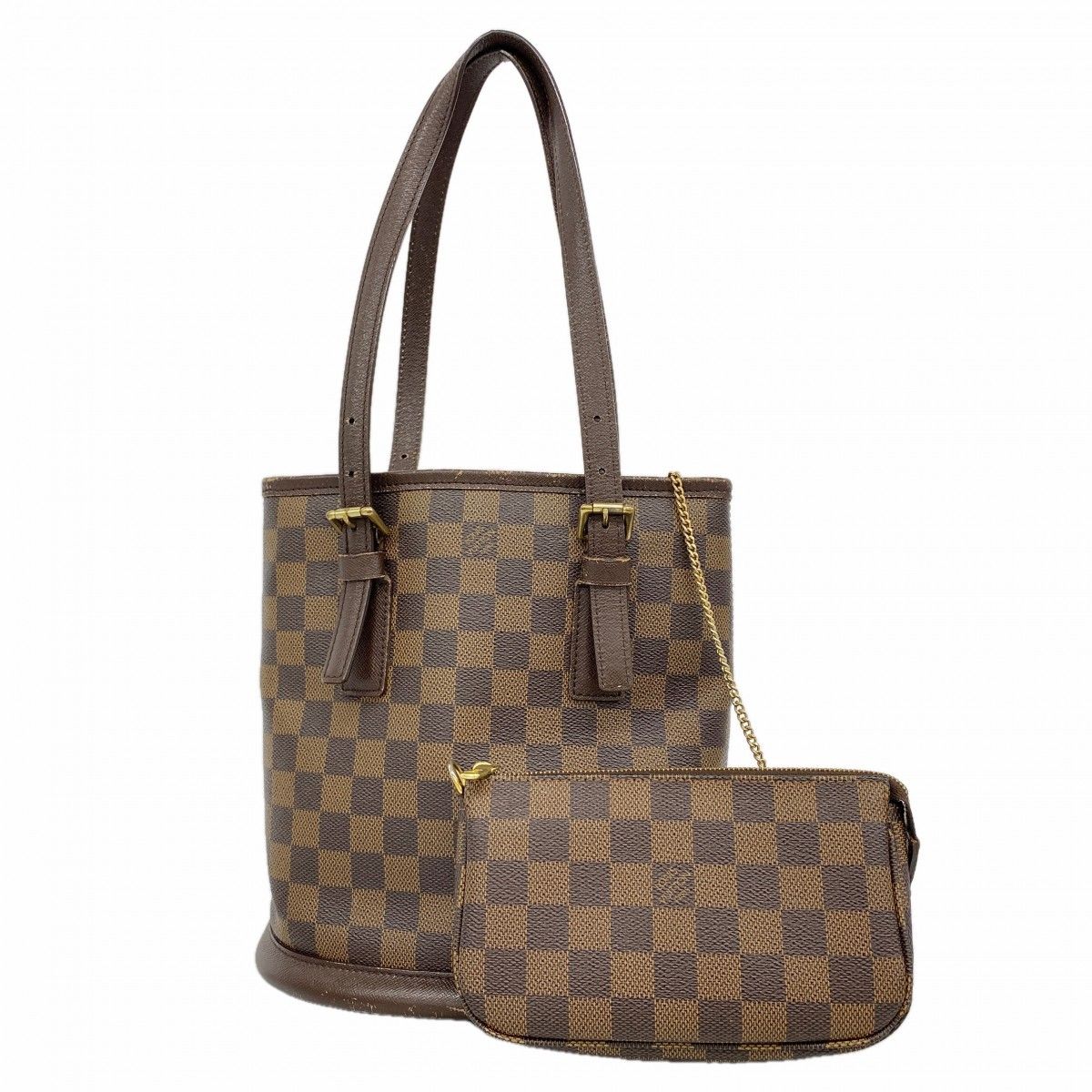 Louis Vuitton Tote Damier Marais Ebene