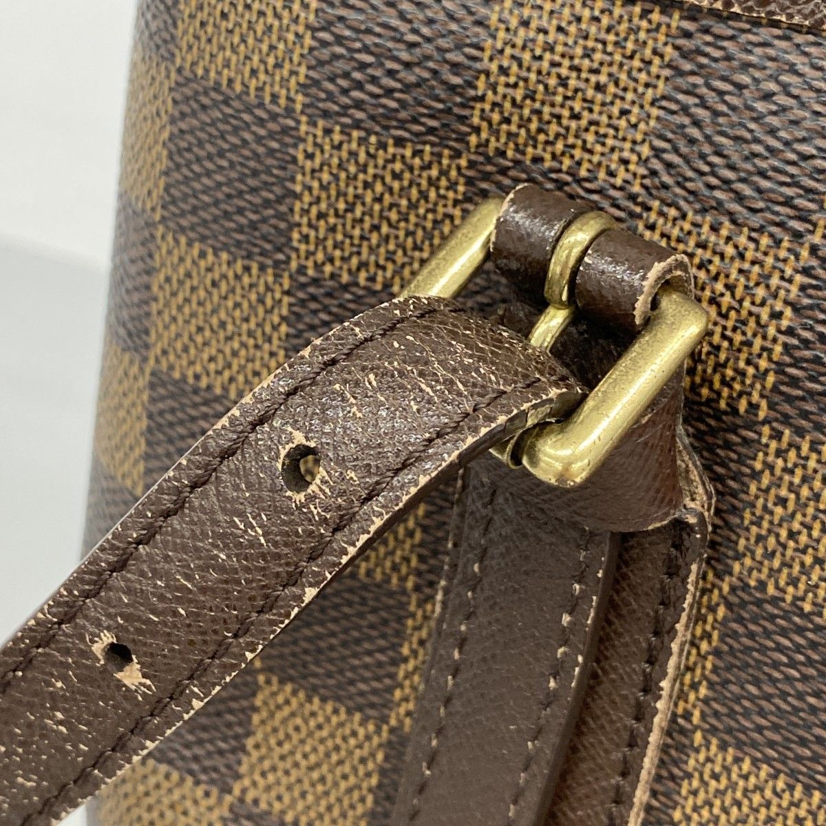 Louis Vuitton Tote Damier Marais Ebene — view 8