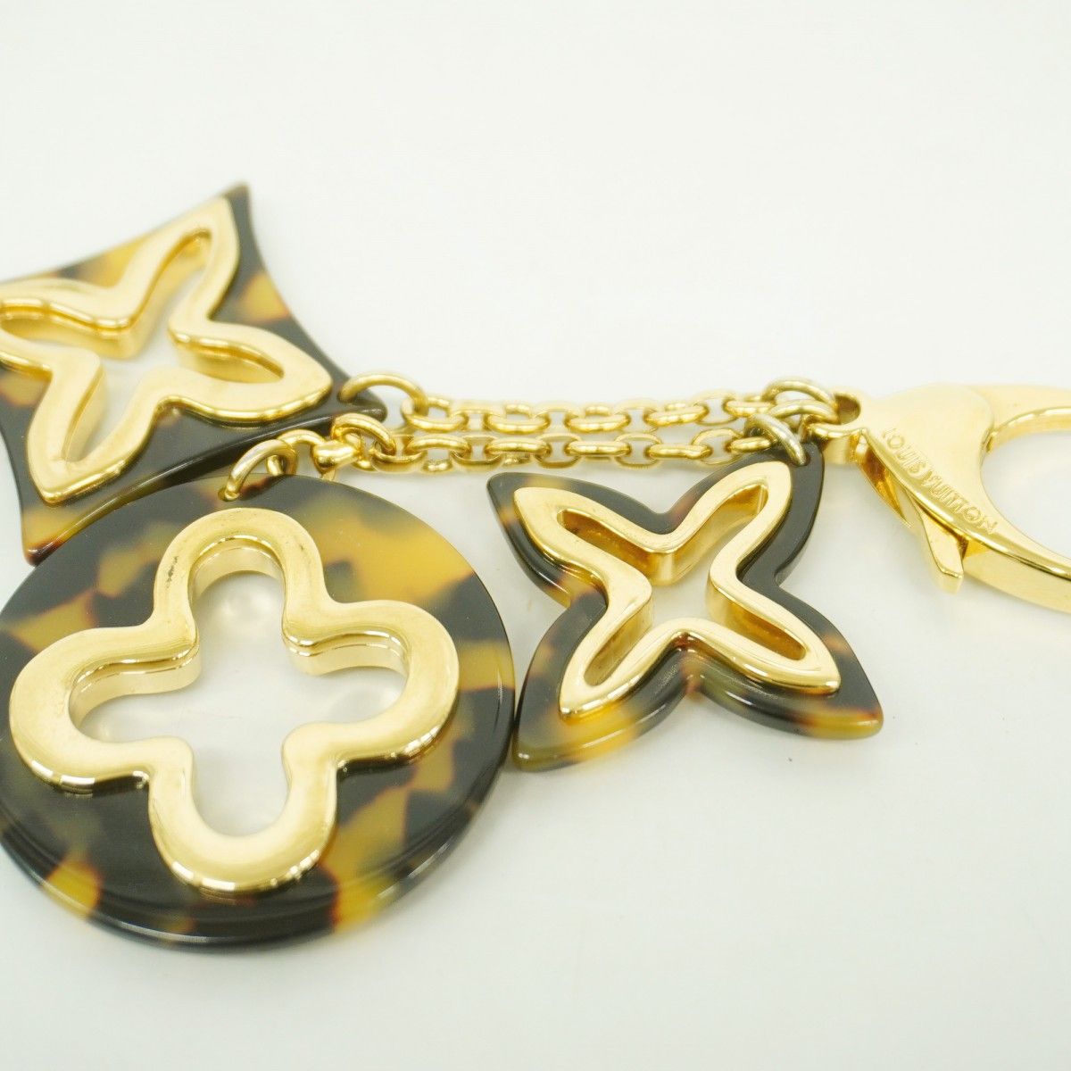 Louis Vuitton Key Holder Charm Bijou Sac Insolence Brown — view 3