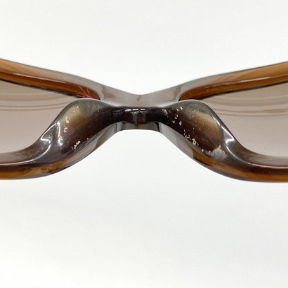 Chanel Sunglasses Acetate Brown Gold Eyewear — view 6