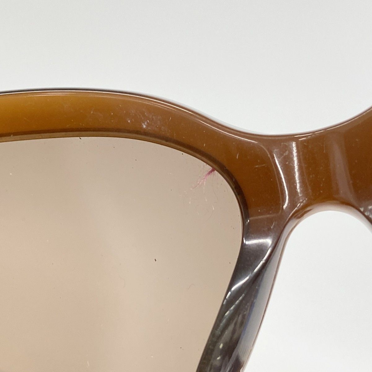 Chanel Sunglasses Acetate Brown Gold Eyewear — view 7