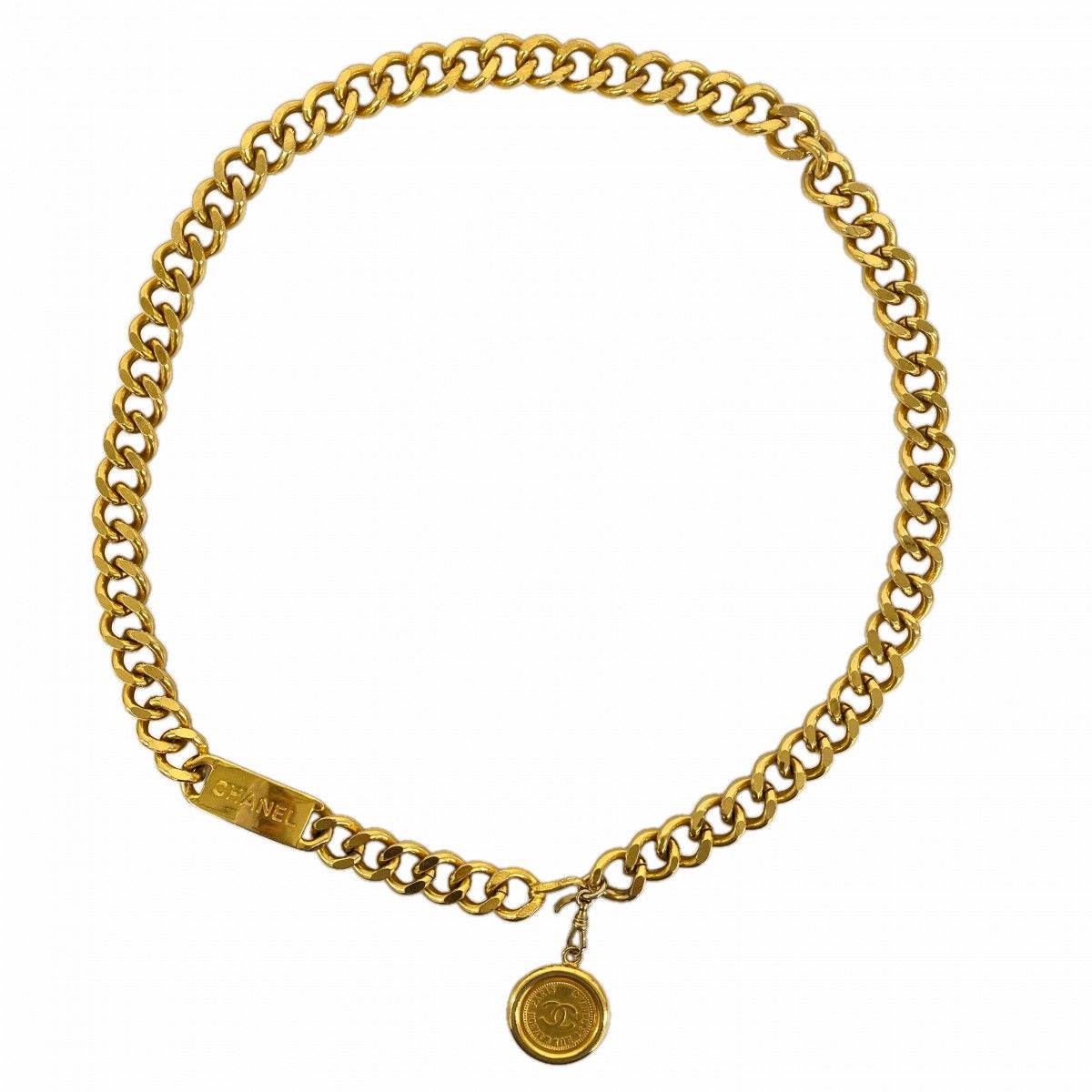 Chanel Belt Gold