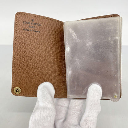 Louis Vuitton Card Case Monogram Holder Cles Depression Brown — view 3