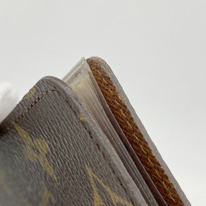 Louis Vuitton Card Case Monogram Holder Cles Depression Brown — view 6