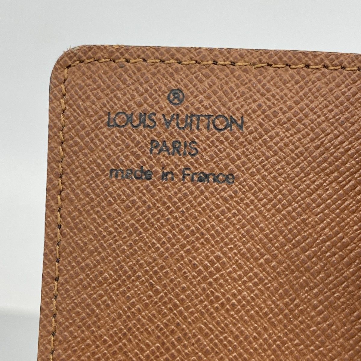 Louis Vuitton Card Case Monogram Holder Cles Depression Brown — view 4