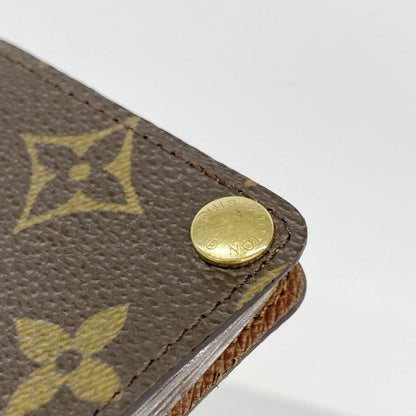 Louis Vuitton Card Case Monogram Holder Cles Depression Brown — view 5