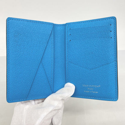 Louis Vuitton Card Case Taigarama Organizer de Poche Blue — view 3