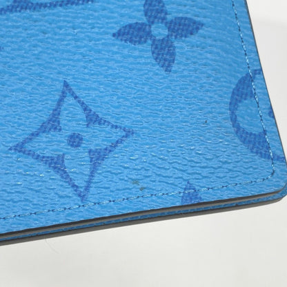 Louis Vuitton Card Case Taigarama Organizer de Poche Blue — view 6