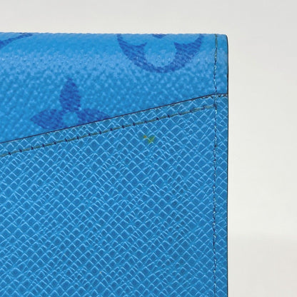 Louis Vuitton Card Case Taigarama Organizer de Poche Blue — view 7