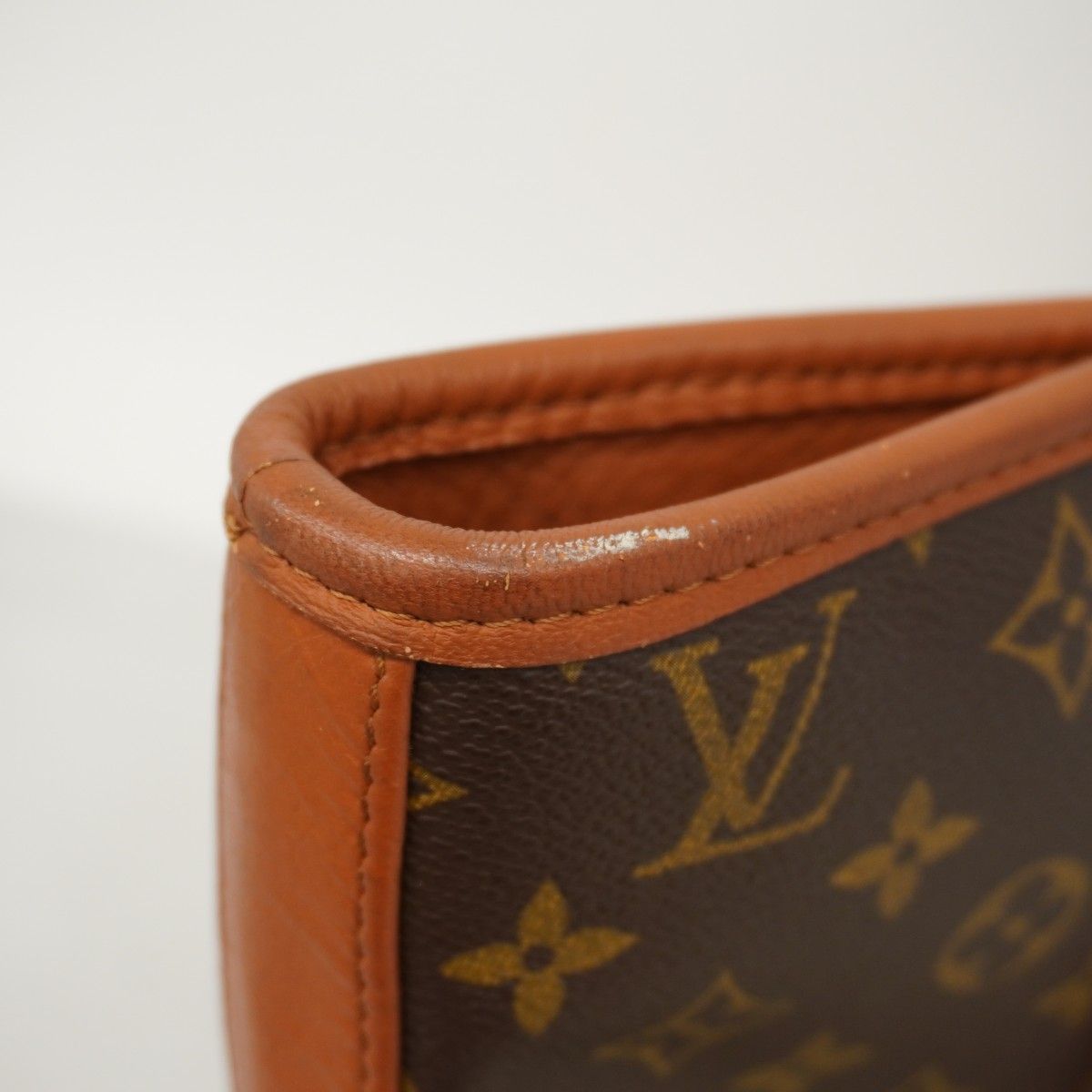 Louis Vuitton Tote Monogram Sac Weekend PM Brown — view 7