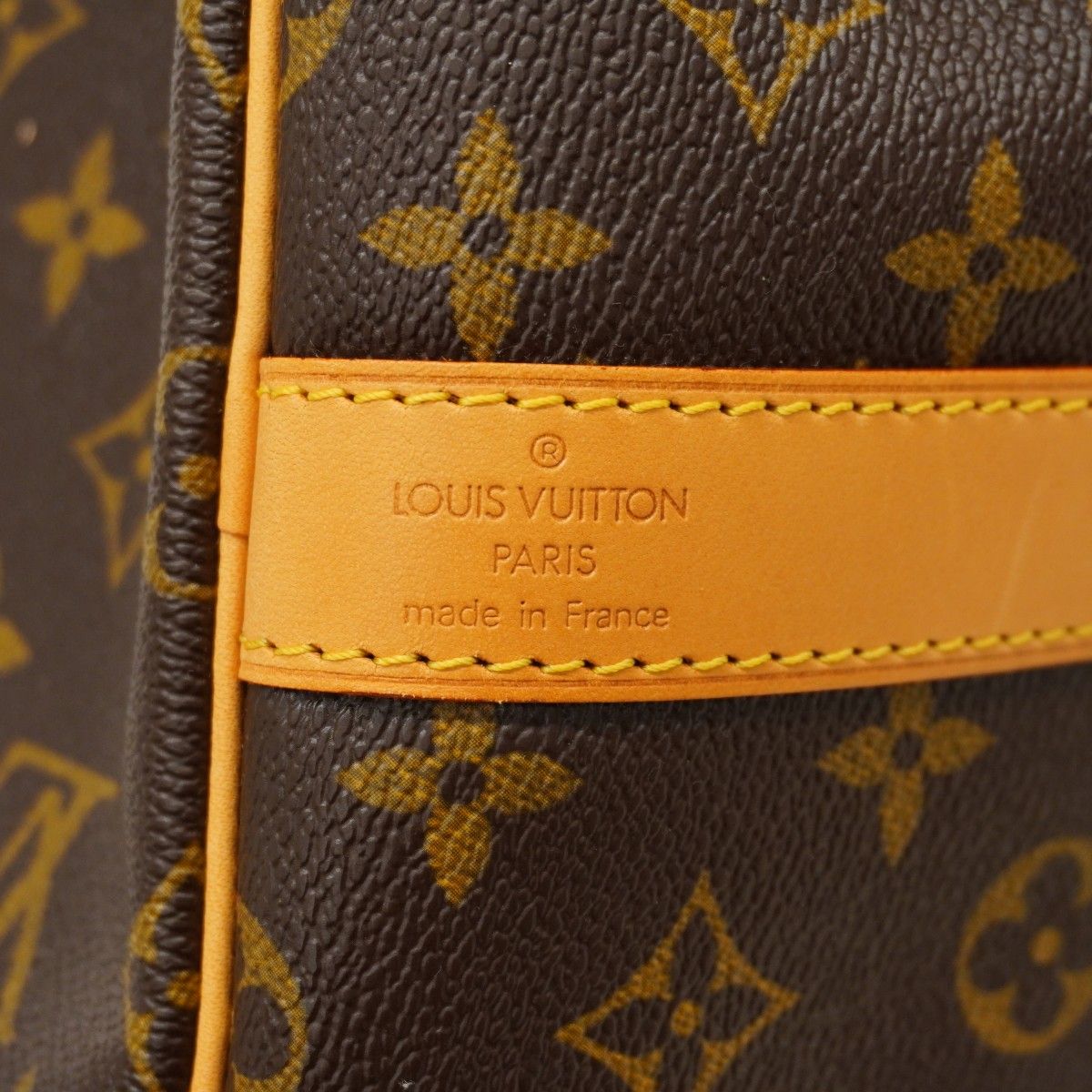 Louis Vuitton Boston Bag Monogram Keepall Bandouliere 55 Brown — view 5