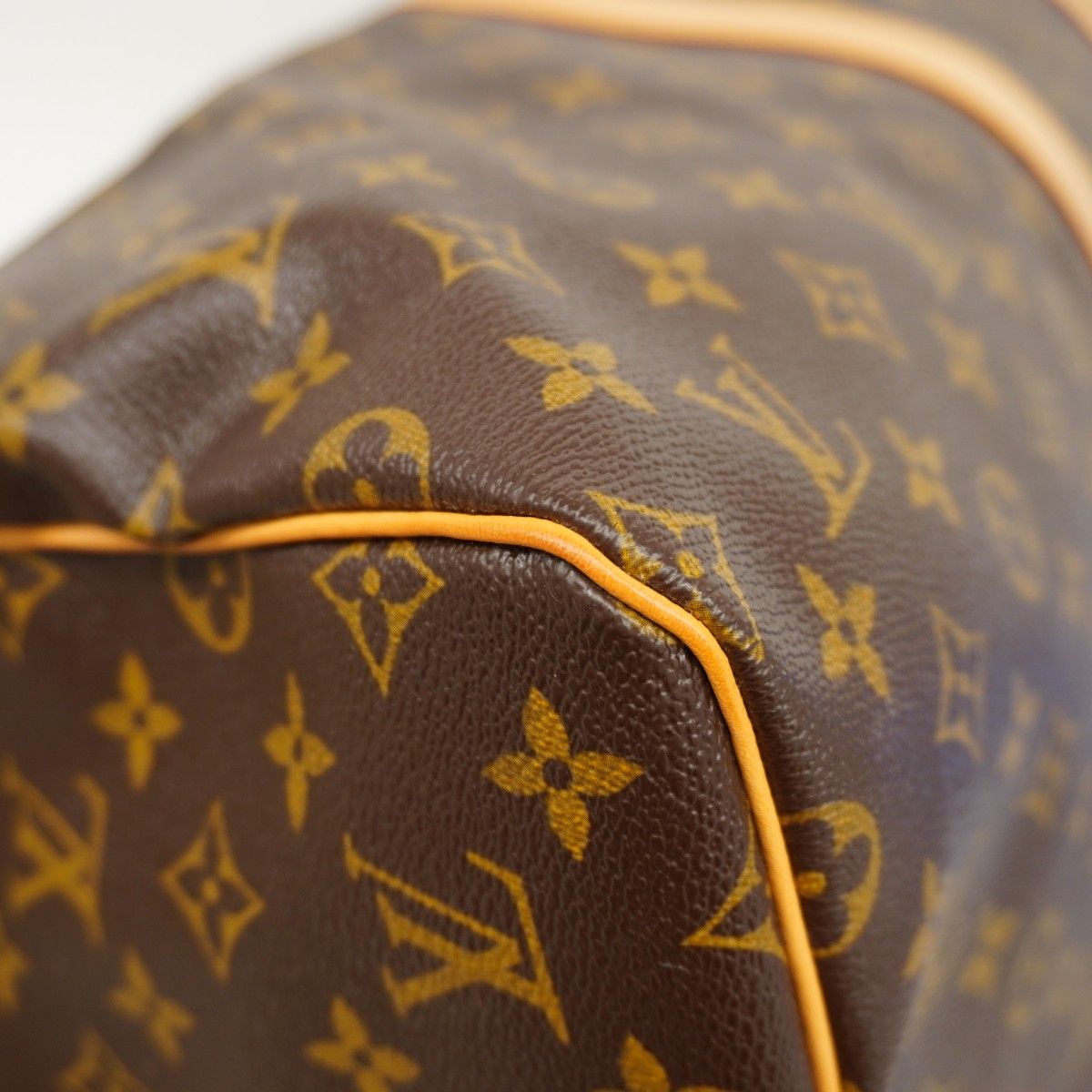 Louis Vuitton Boston Bag Monogram Keepall Bandouliere 55 Brown — view 7