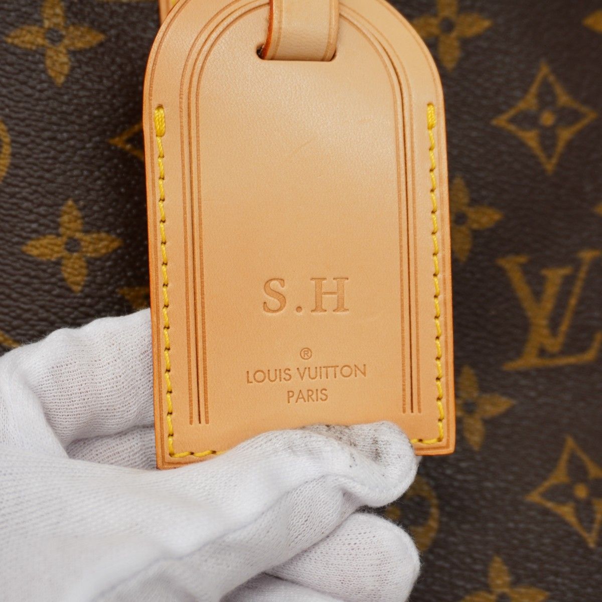 Louis Vuitton Boston Bag Monogram Keepall Bandouliere 55 Brown — view 6
