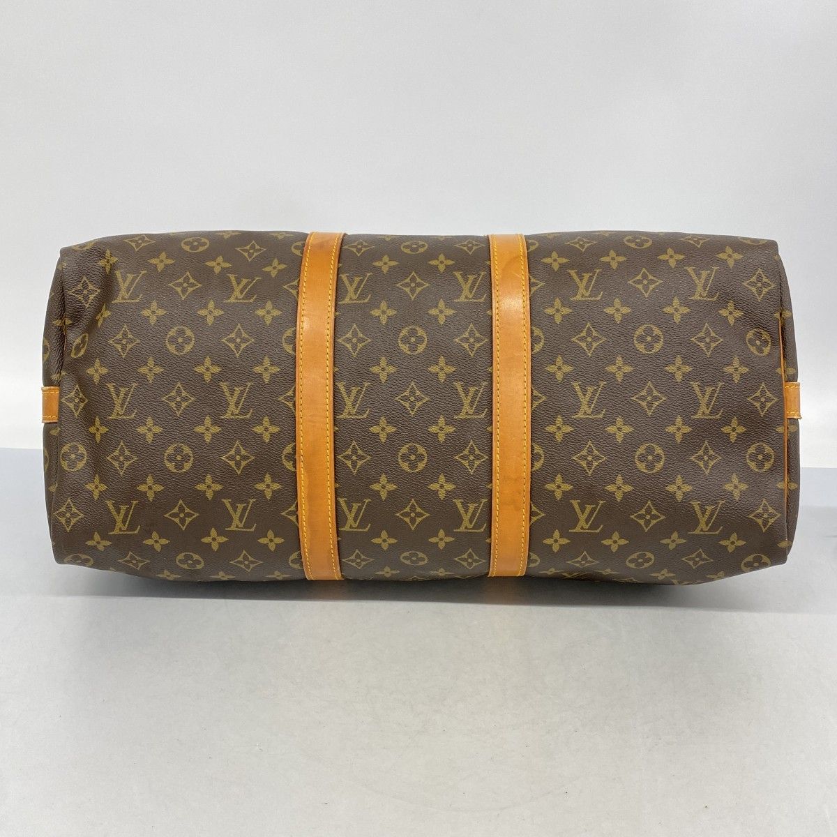 Louis Vuitton Boston Bag Monogram Keepall Bandouliere 50 Brown — view 3