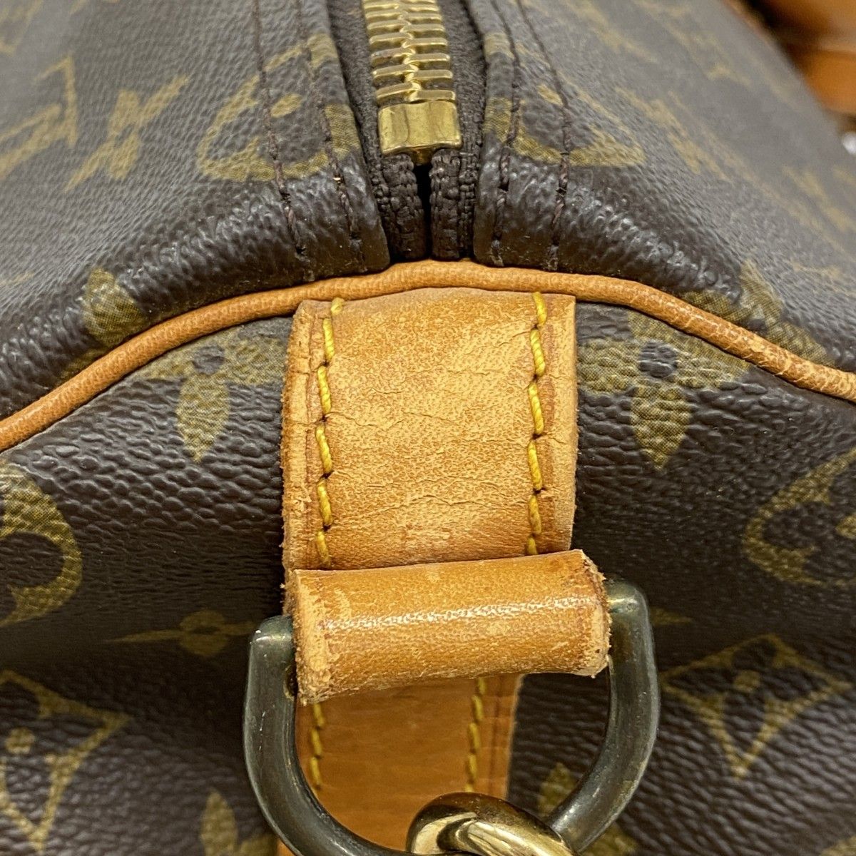 Louis Vuitton Boston Bag Monogram Keepall Bandouliere 50 Brown — view 7