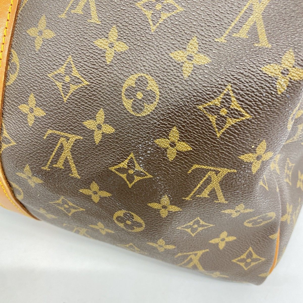 Louis Vuitton Boston Bag Monogram Keepall Bandouliere 50 Brown — view 9