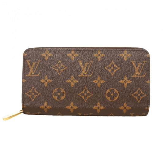 Louis Vuitton Wallet Monogram Zippy Brown Coquelicot