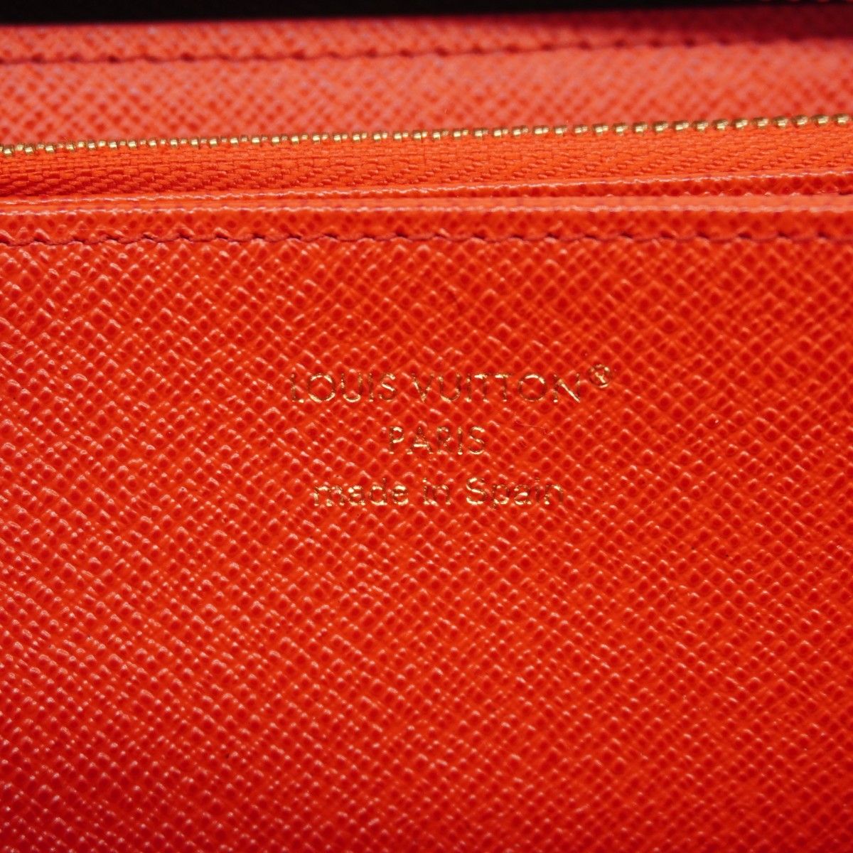 Louis Vuitton Wallet Monogram Zippy Brown Coquelicot — view 4
