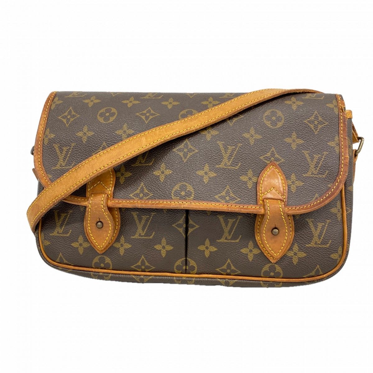 Louis Vuitton Shoulder Bag Monogram Givesiere Brown