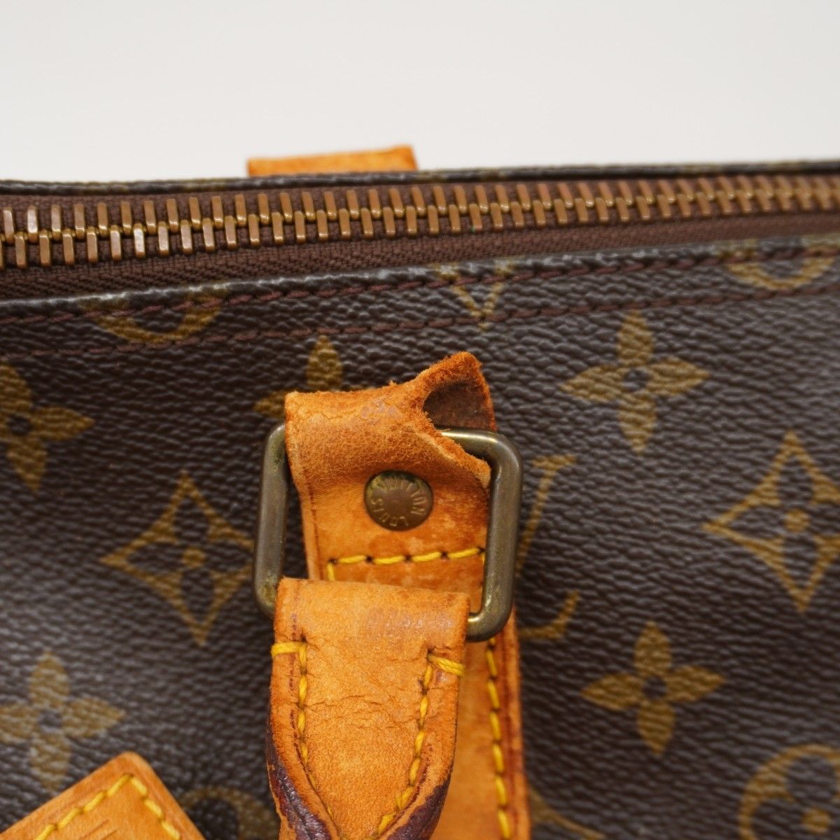Louis Vuitton Boston Bag Monogram Keepall 55 Brown — view 5