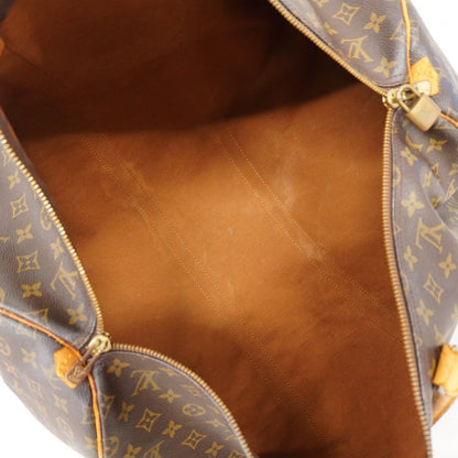 Louis Vuitton Boston Bag Monogram Keepall 55 Brown — view 4