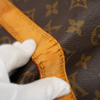 Louis Vuitton Boston Bag Monogram Keepall 55 Brown — view 7