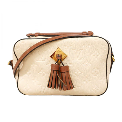 Louis Vuitton Shoulder Bag Monogram Empreinte Saintonge Cream Caramel