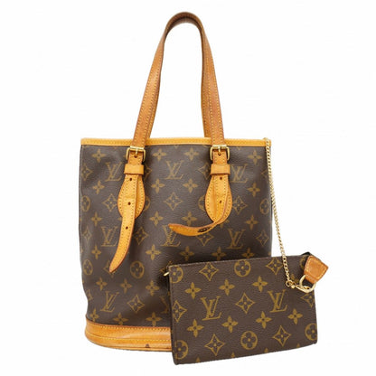 Louis Vuitton Tote Monogram Bucket PM Brown