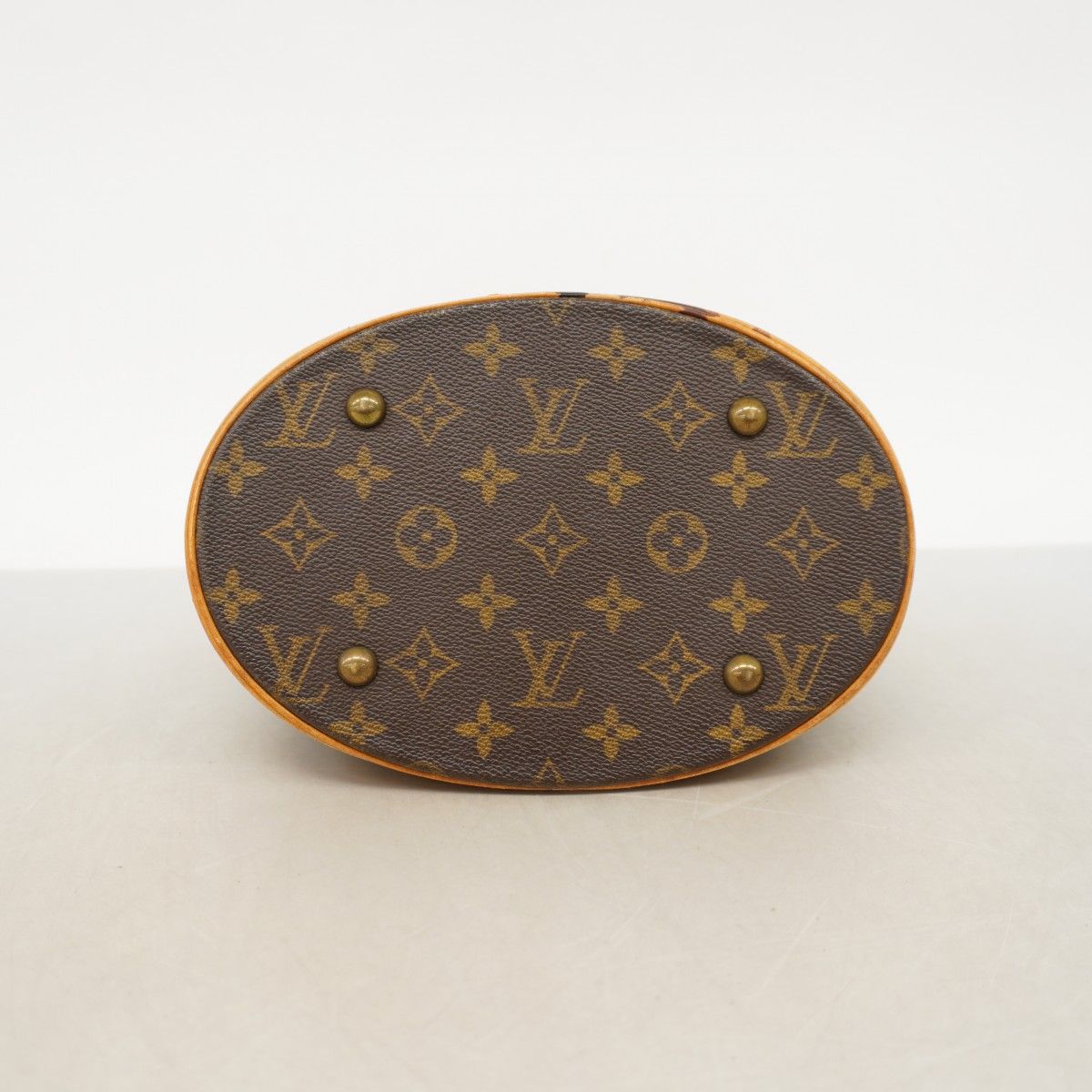 Louis Vuitton Tote Monogram Bucket PM Brown — view 3